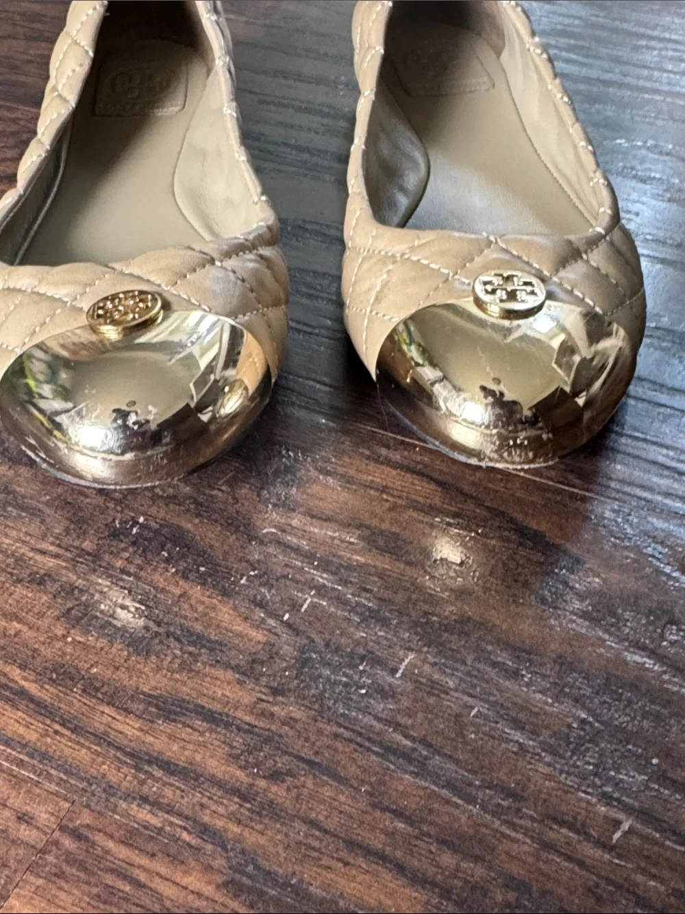 Tory Burch quilted leather